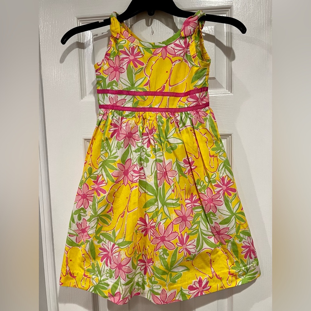 Lilly Pulitzer Garden Vista Elephant Dress